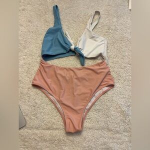 One piece swim suit size L SHEIN